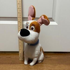 Max - Secret Life of Pets - Brown and White Dog Plush Toy